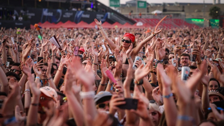 Una imatge d'un dels grans macrofestivals catalans, el Primavera Sound de Barcelona.. Jordi Borràs / ACN