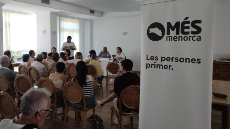 Assemblea de Més per Menorca del passat dissabte (Foto: Més per Menorca)