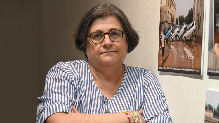 Esperança Camps, autora de l'obra 'Les morts de Mazón'| Prats i Camps. 