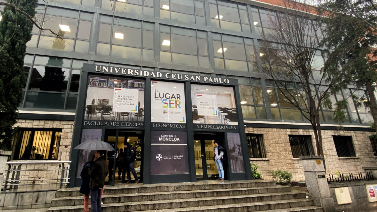 Un centre de la Universitat CEU San Pablo, a Madrid (Foto: Europa Press)