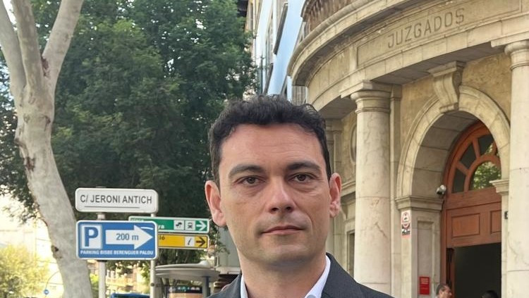 Manuel Pavón, en un acte com a sindicalista de la policia (Foto: Europa Press)
