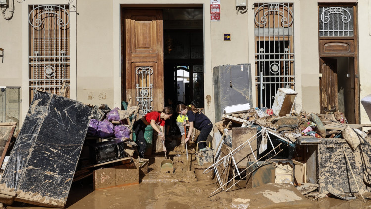 Estampa de la devastació després de la riuada del 29 d'octubre del 2024| Europa Press