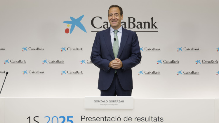 El conseller delegat de CaixaBank, Gonzalo Gortázar| CaixaBank. 