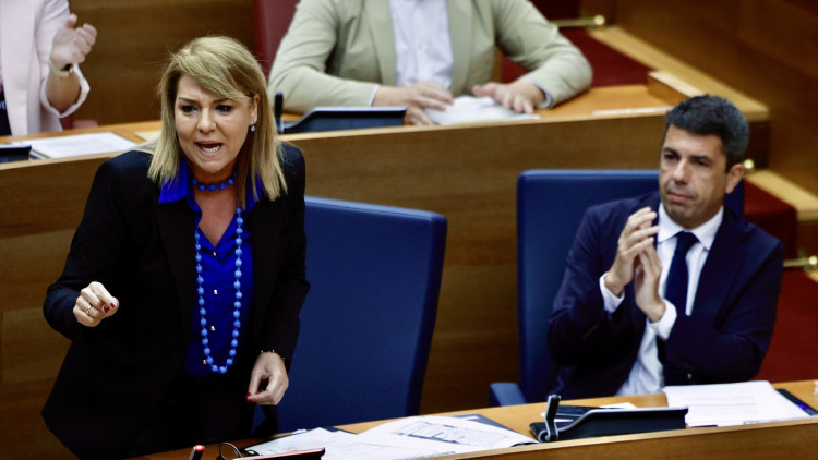 La vicepresidenta de la Generalitat Valenciana, Susana Camarero, a les Corts Valencianes| Europa Press. 