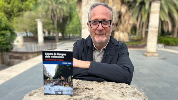 Vicent Flor, sociòleg i autor de 'Contra la llengua dels valencians'