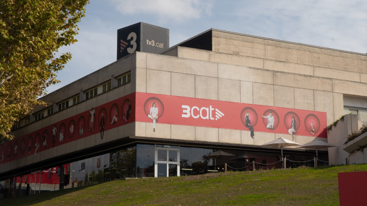 Façana de la seu de 3Cat| Europa Press. 