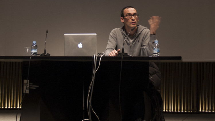 César Rendueles a ‘Biblioteca oberta. Curs d’introducció al pensament contemporani’. Rosa Cruz/MACBA
