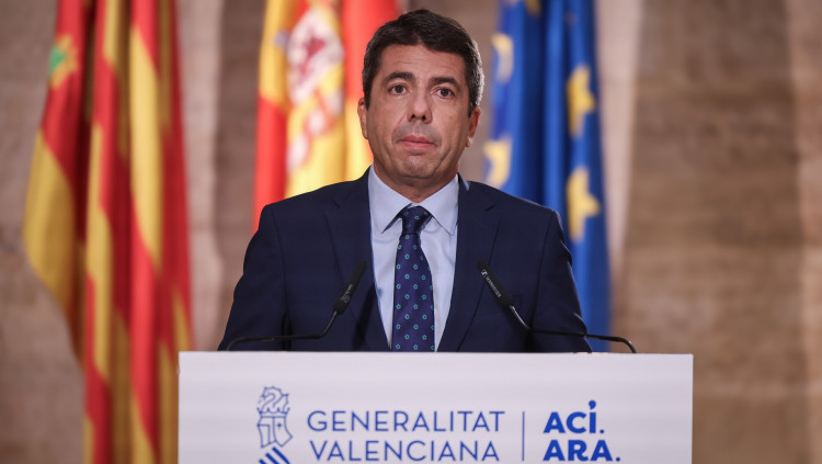 El president valencià, Carlos Mazón| Europa Press/Generalitat Valenciana. 