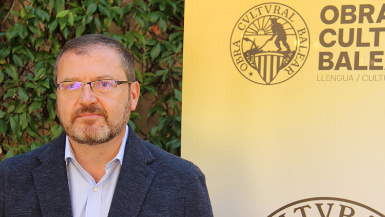 Antoni Llabrés, president de l'Obra Cultural Balear