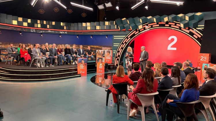 Estampa de la presentació de 2.cat| RTVE