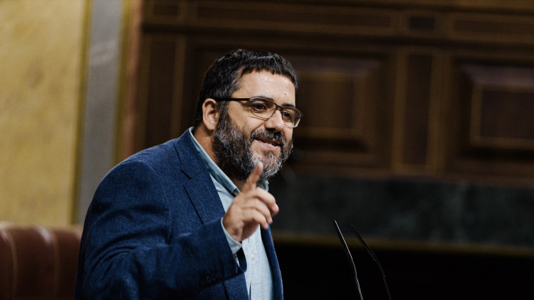 Vicenç Vidal, en una sessió del Congrés (Foto Europa Press)