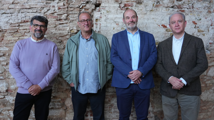 D'esquerra a dreta, Genís Roca, Xavier Antich, Òscar Escuder i Albert Cuesta. ELI DON (ACN)