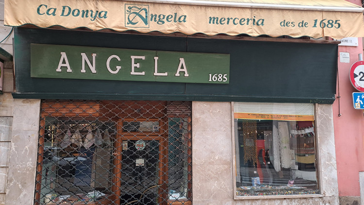 Ca dona Àngela, a Palma, de la família dels Aguiló des de 1685
