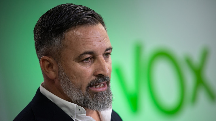 El líder de Vox, Santiago Abascal| Europa Press