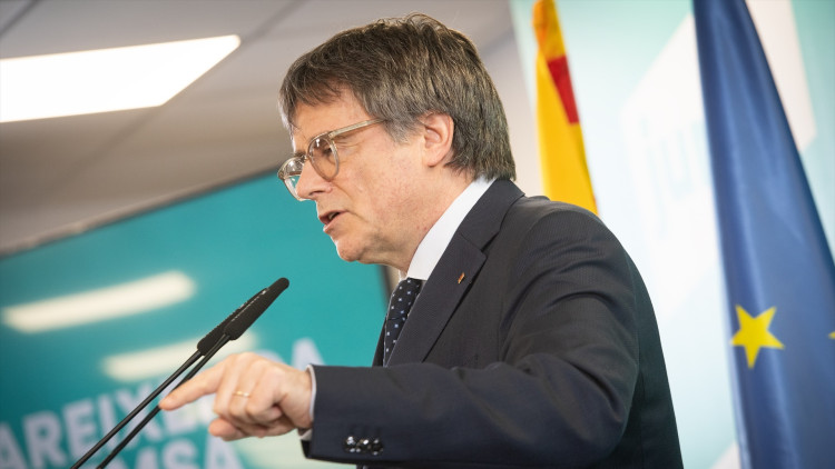 El líder de Junts per Catalunya, Carles Puigdemont| Europa Press. 
