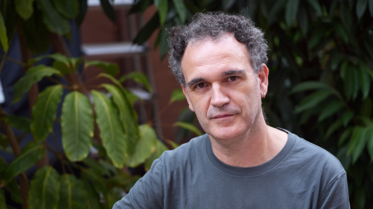 L'escriptor Cesc Martínez. ACN