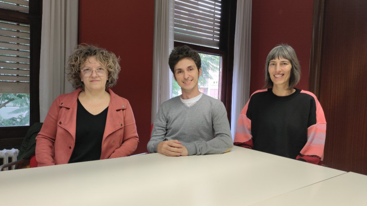 El nou president i vicepresidentes de l'Associació d'Editors del País Valencià