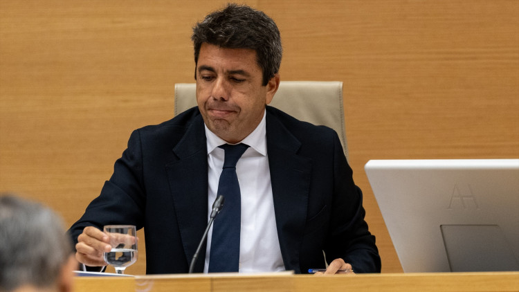 El president en funcions de la Generalitat Valenciana, Carlos Mazón| Europa Press