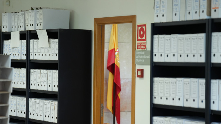Estampa dels jutjats de Gavà (Baix Llobregat)| Europa Press