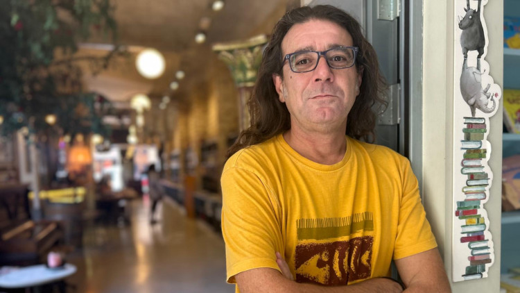 L'activista pel valencià, Ismael Vicedo| EL TEMPS