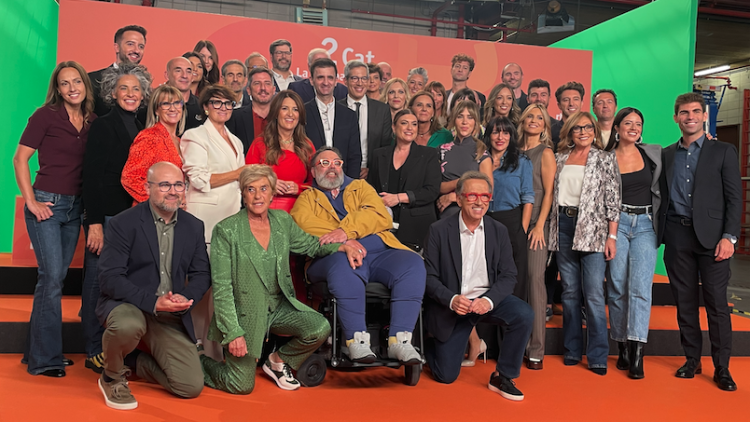 Presentació de la 2Cat. ©RTVE