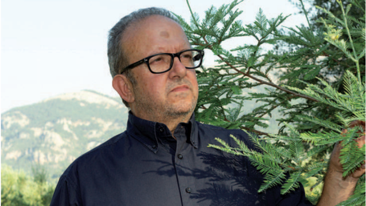 Lʼartista alcoià Paco Sempere Gisbert, nascut en 1959 i mort en 2021.