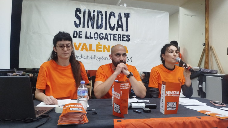 El Sindicat de Llogateres irromp a València| EL TEMPS