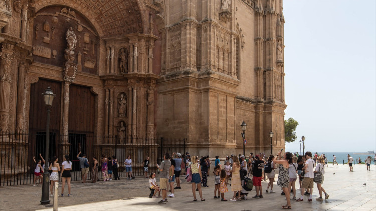 Turistes a Palma| Europa Press