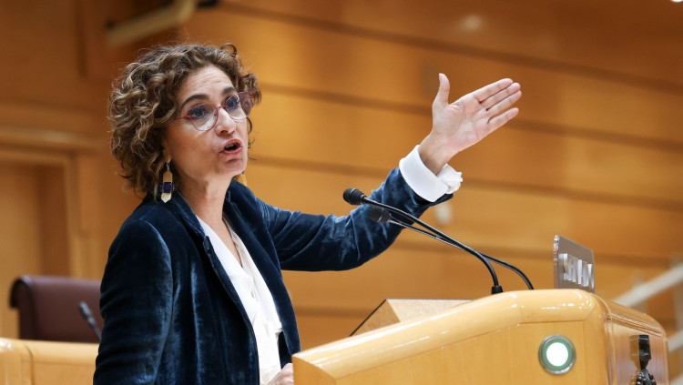 María Jesús Montero, ministra d'Hisenda.. Europa Press