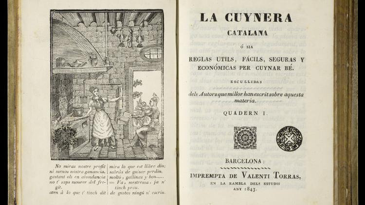 La Cuinera Catalana, escrit anònim del 1830