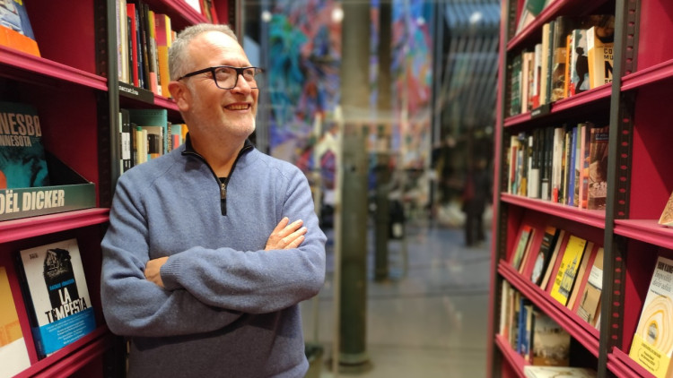 El sociòleg, assagista i escriptor Vicent Flor. Xavier Aliaga