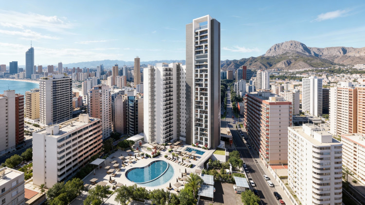 Estampa d'un dels hotels de la cadena a Benidorm (Marina Baixa)| Ports Hotels