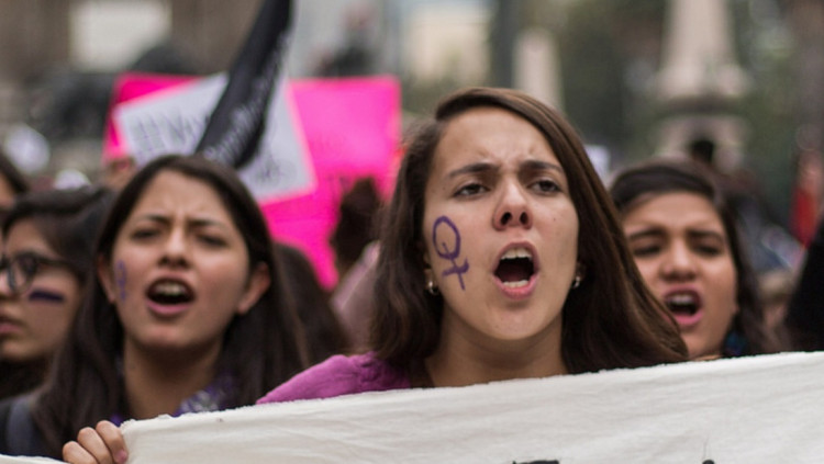 Imatge d'una manifestació feminista a l'Estat espanyol| EL TEMPS