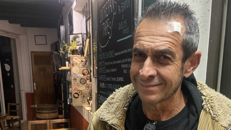Vicent de Can Jordi Blues (Eivissa). ÀLEX MILIAN