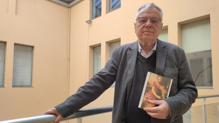 L'escriptor Josep Lozano. Xavier Aliaga