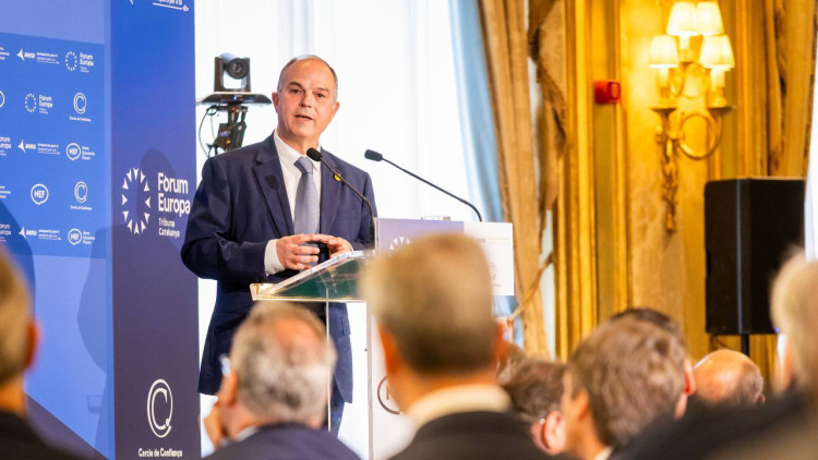 Jordi Turull, secretari general de Junts per Catalunya, al Nova Economia Fòrum de Barcelona| @mncsls