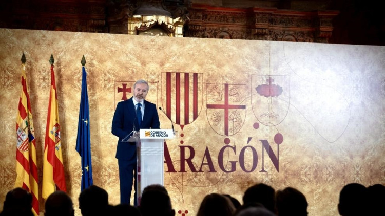 Jorge Azcón, president de l'Aragó| Europa Press