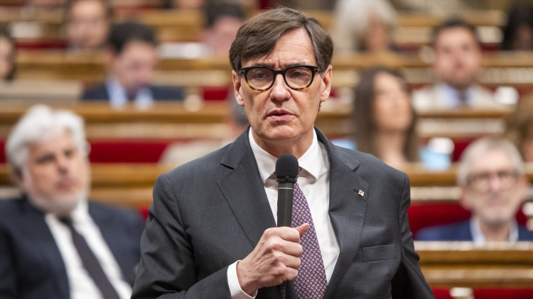 El president de la Generalitat de Catalunya, el socialista Salvador Illa| Europa Press