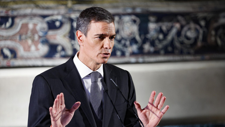 El president del Govern espanyol, Pedro Sánchez, a Roma| Europa Press