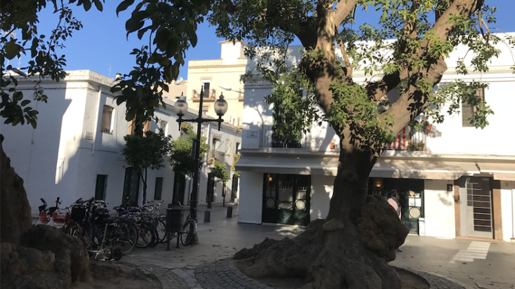 La plaça Prim del Poblenou. Àlex Milian