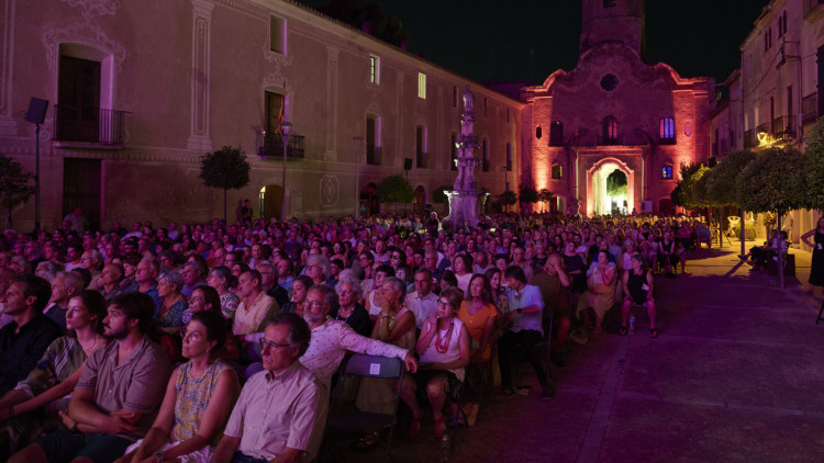 Una de les edicions anteriors del Festival Jordi Savall, que se celebra a Santes Creus.