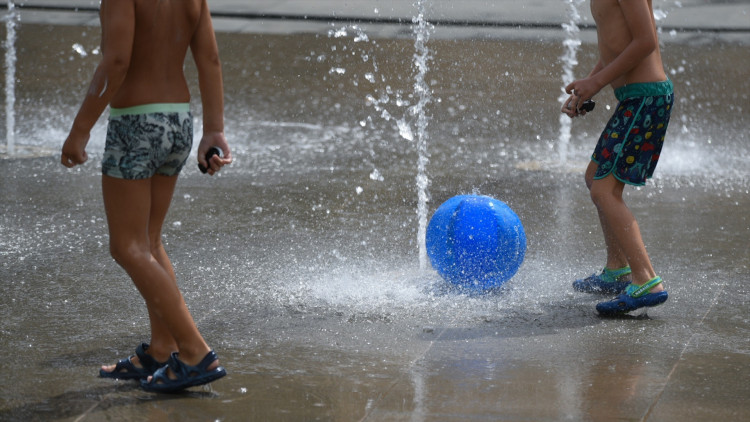Onada de calor a València de l'estiu de 2011. Europa Press