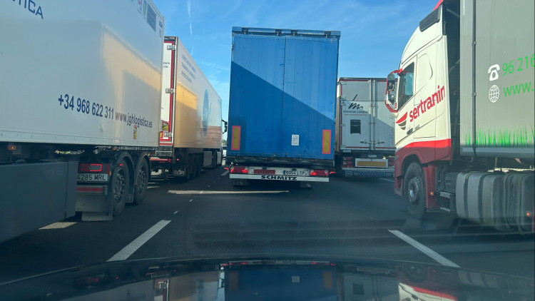 Circulació per l'AP-7. EL TEMPS