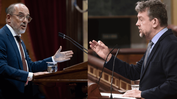 Carles Campuzano i Francesc-Marc Àlvaro| Europa Press/EL TEMPS