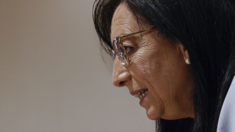Una imatge de la presidenta de les Corts valencianes, Llanos Massó, de Vox.. Europa Press