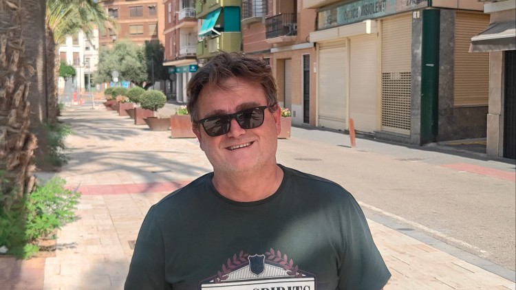 José Más als carrers de Silla