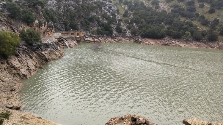 L'emnassament del Gorg Blau a Mallorca (Foto Europa Press)