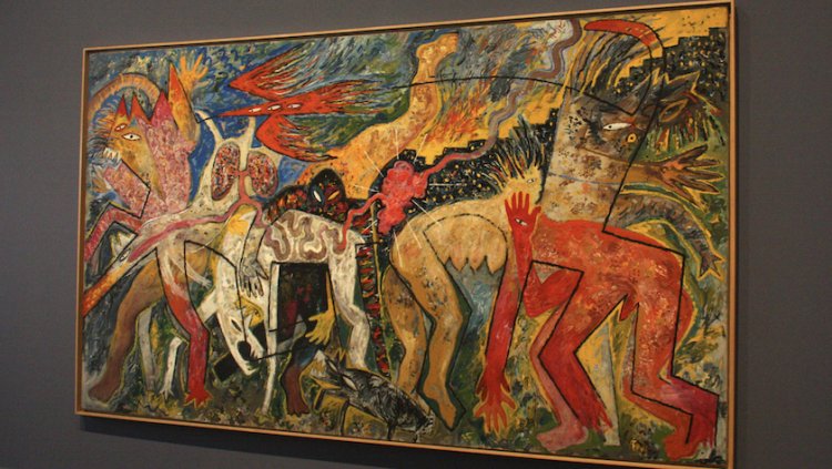 'Mapa de carn' de Miquel Barceló. ACN