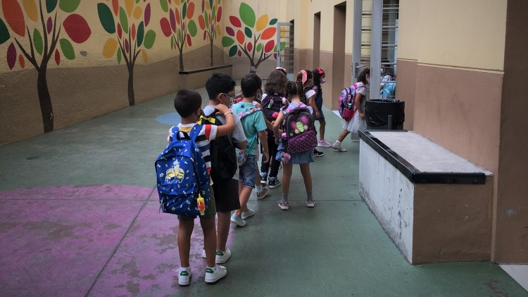 El sistema educatiu català, en el centre del debat. Europa Press