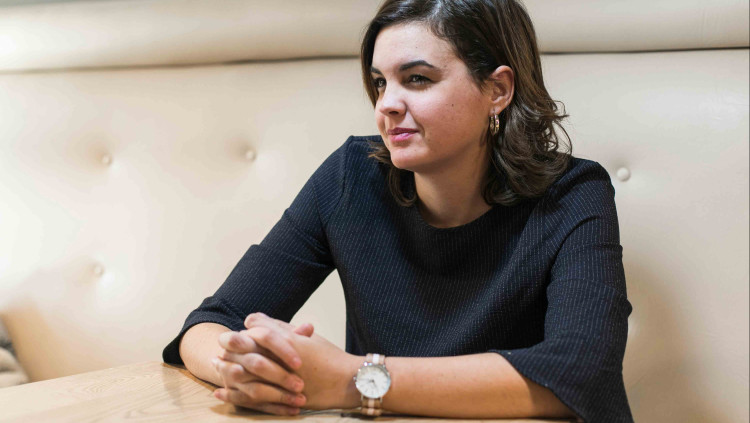 Sandra Gómez, secretària general del PSPV a la ciutat de València i primera tinent d'alcalde de la ciutat. . Eva Máñez